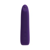 VeDO Boom Vibrador Slimline de Silicona Templada en Púrpura