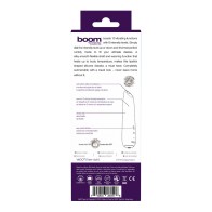 VeDO Boom Warming Silicone Slimline Vibrator Purple