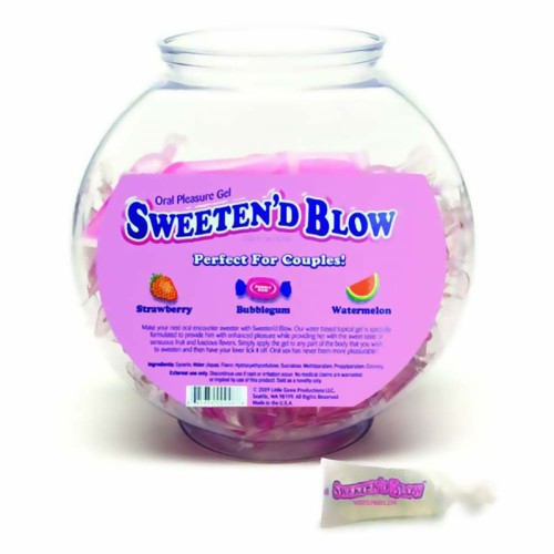 Sweeten'd Blow 66-Piece Fishbowl Display