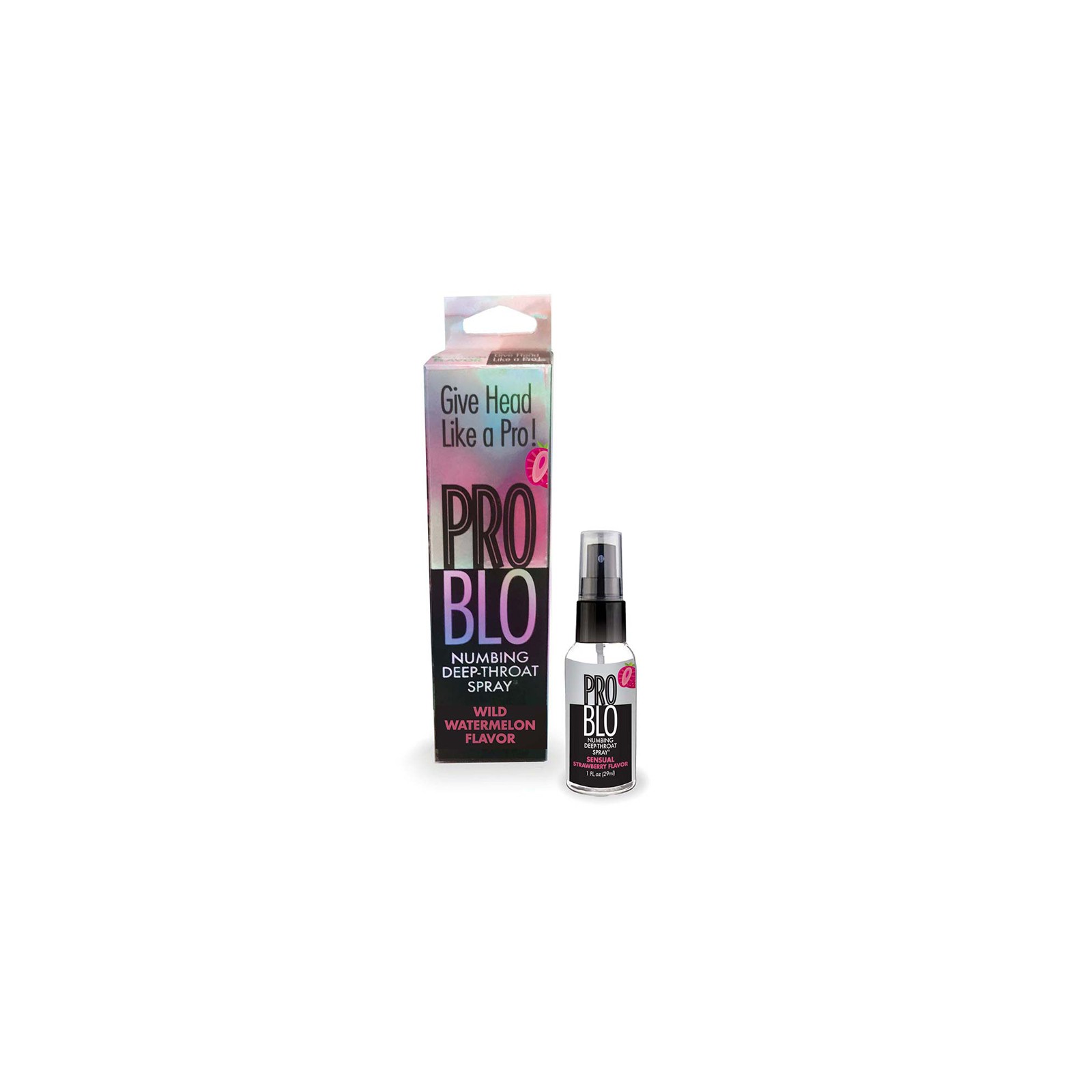 ProBlo Numbing Deep Throat Spray Strawberry 1 oz