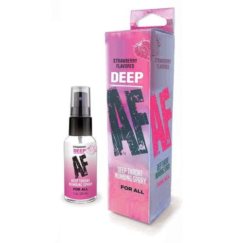 Spray Anestésico para Garganta Sabor Fresa Deep AF