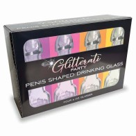 Bachelorette Party Penis Glasses Set – 4 Pack