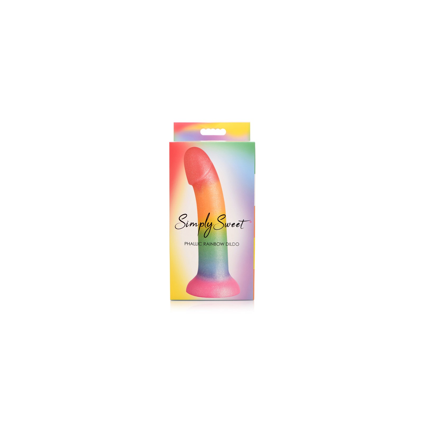 Dildo de Silicona Rainbow Simply Sweet para Placer Único