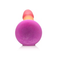 Simply Sweet Rainbow Silicone Dildo for Unique Pleasure