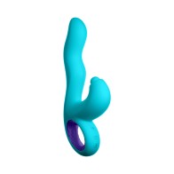 FemmeFunn Klio Triple Action Rabbit Vibrator Turquoise