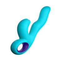 FemmeFunn Klio Triple Action Rabbit Vibrator Turquoise