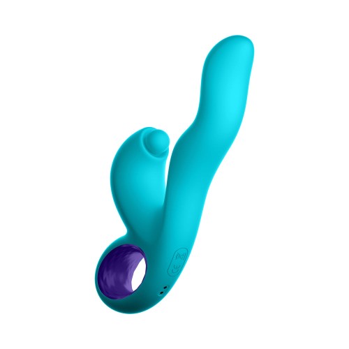 FemmeFunn Klio Triple Action Rabbit Vibrator Turquoise