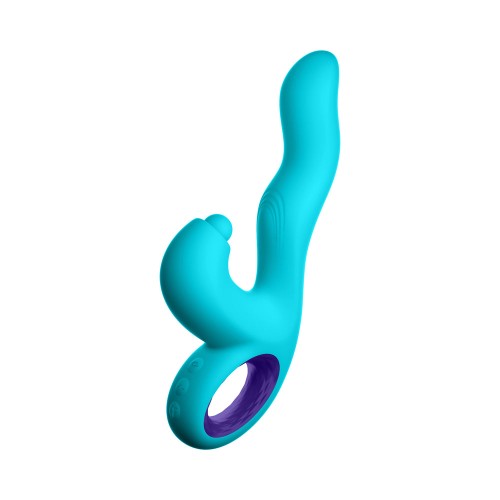 FemmeFunn Klio Triple Action Rabbit Vibrator Turquoise