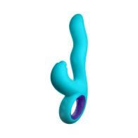 FemmeFunn Klio Triple Action Rabbit Vibrator Turquoise