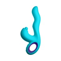 FemmeFunn Klio Triple Action Rabbit Vibrator Turquoise