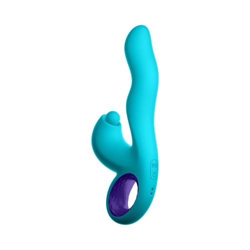 FemmeFunn Klio Triple Action Rabbit Vibrator Turquoise