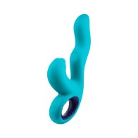 FemmeFunn Klio Triple Action Rabbit Vibrator Turquoise