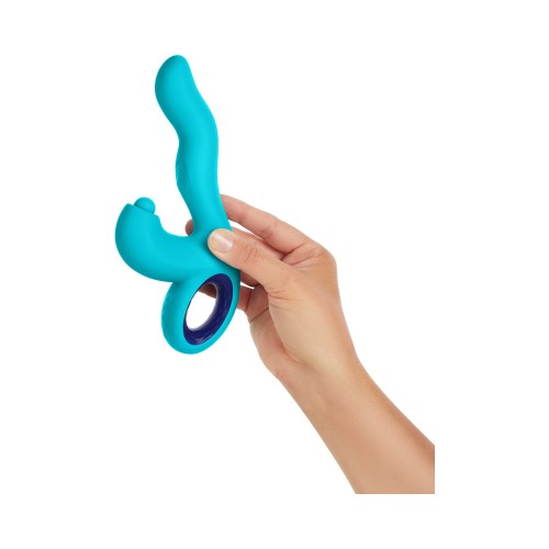 FemmeFunn Klio Triple Action Rabbit Vibrator Turquoise