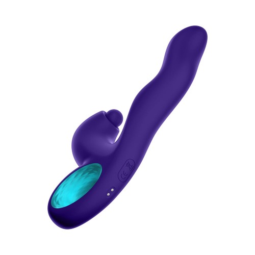 Vibrador Conejito Klio de Acción Triple FemmeFunn para Placer Máximo