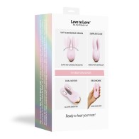 Love to Love Hear Me Vibrador Silicona Flexible de Oreja Recargable Rosa Bebé