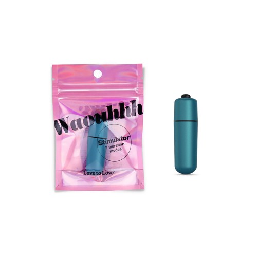 Vibrador Bullet Waouhhh Teal Me