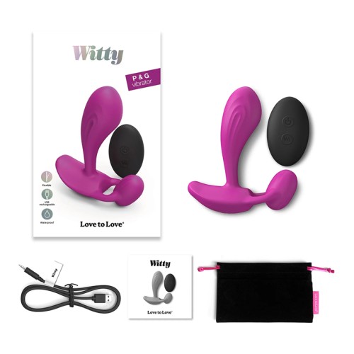 Vibrador Remoto Love to Love Witty Sweet Orchid