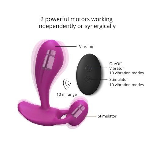 Love to Love Witty Remote-Controlled Vibrator