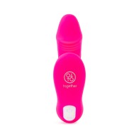 Together Internal Kiss Remote Control Vibe Pink