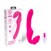 Vibrador Strapless Control Remoto Together