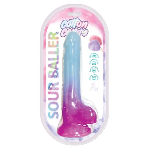 Dildo de Silicona Cotton Candy Sour Baller