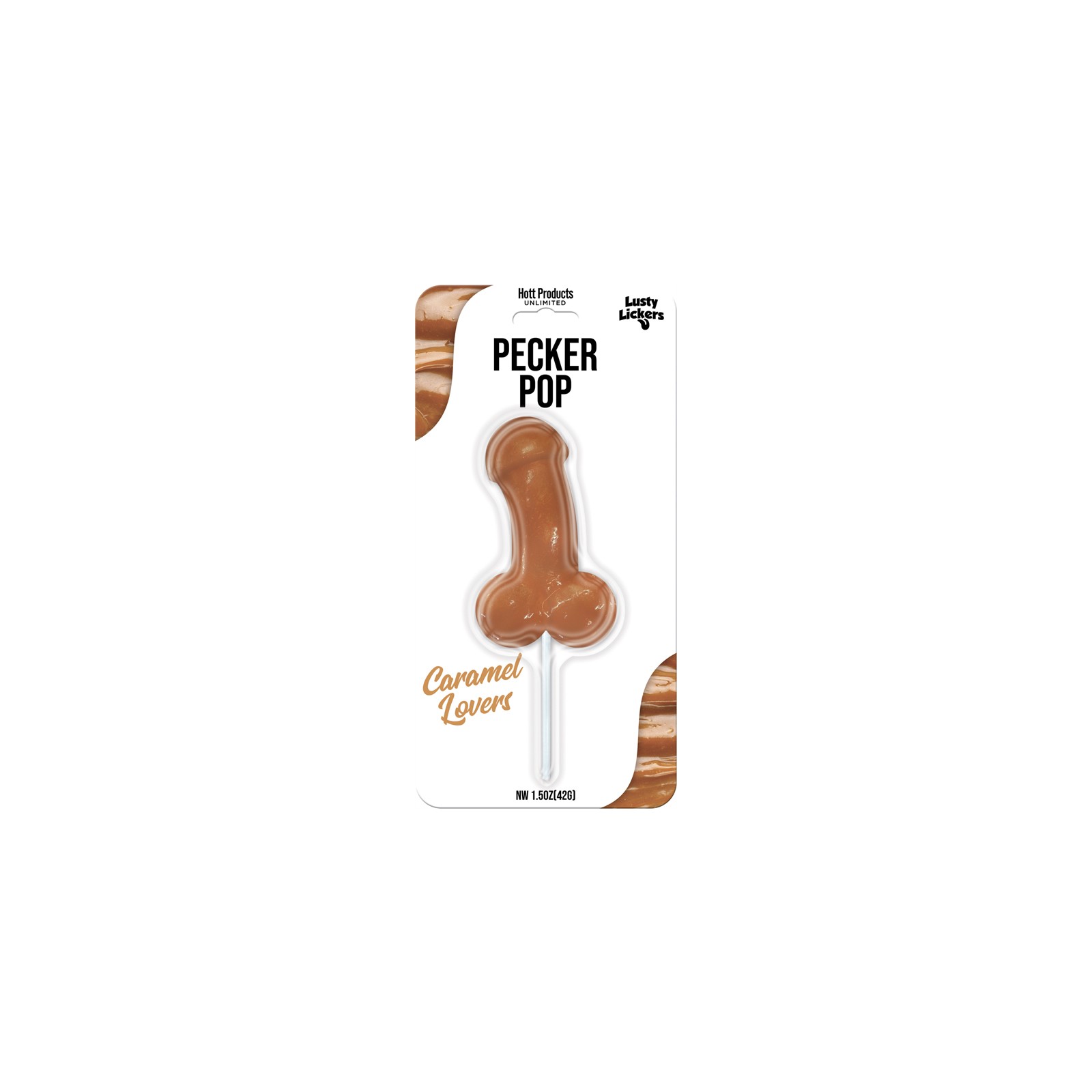 Caramelo Pecker Pop Caramel Lovers Divertido