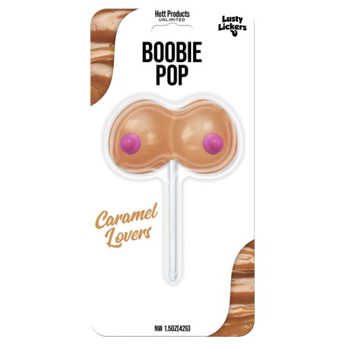 Boobie Pop Caramel Lovers Candy