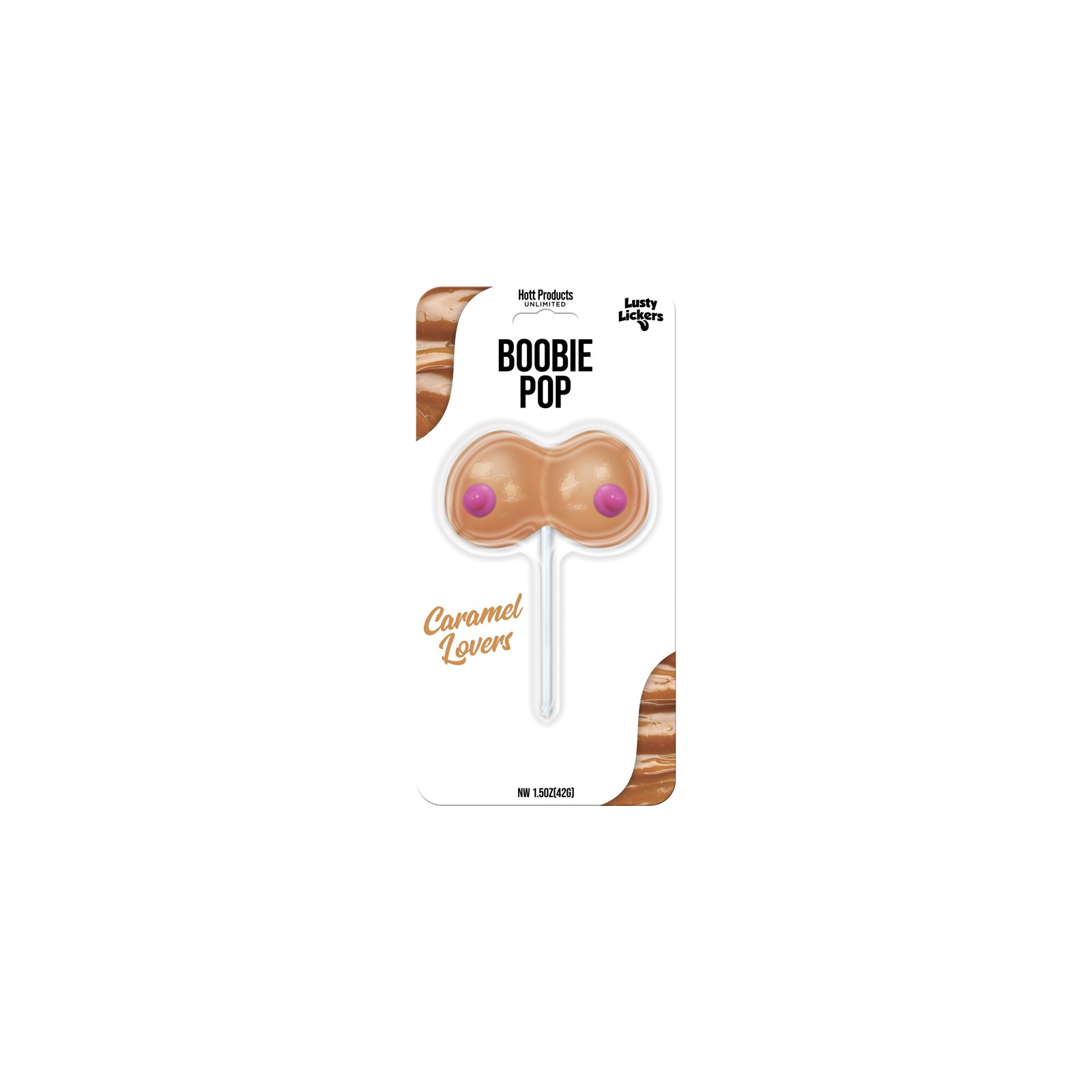 Boobie Pop Caramel Lovers Candy