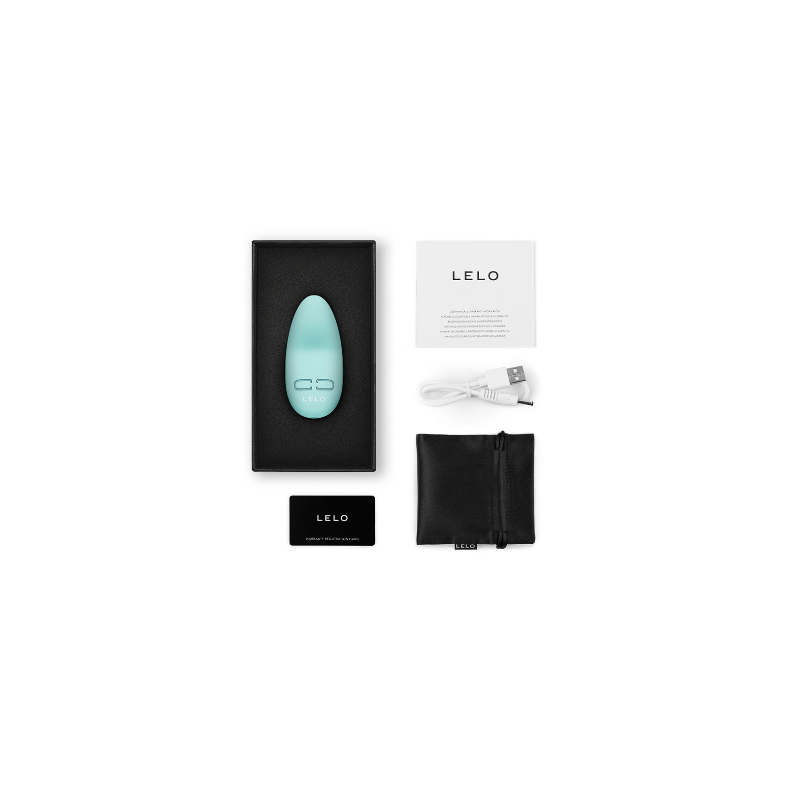 LELO LILY 3 Vibrador Mini Reacargable de Silicona - Verde Polar