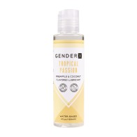 Lubricante Sabor Tropical Passion de Gender X - 4 oz.