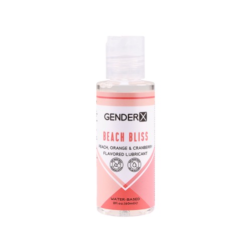 Gender X Beach Bliss Flavored Water-Based Lubricant 2 oz.