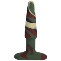 Plug Anal de Silicona A-Play Camuflaje 4in.