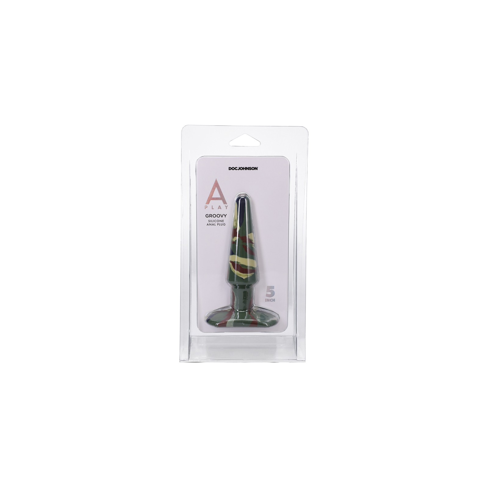 Plug Anal de Silicona A-Play Groovy Camuflaje