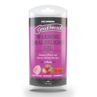 Goodhead Multi-Flavor Warming Oral Delight Gel 6-Pack