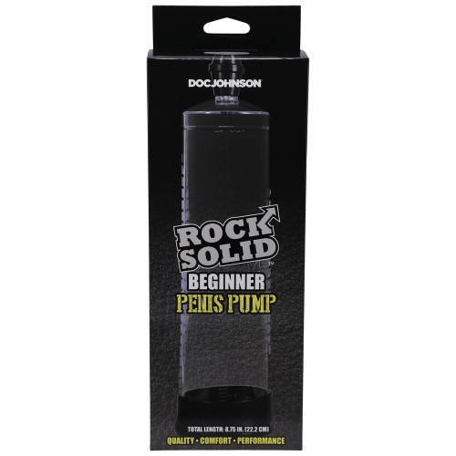 Rock Solid Beginner Penis Pump for Enhanced Performance