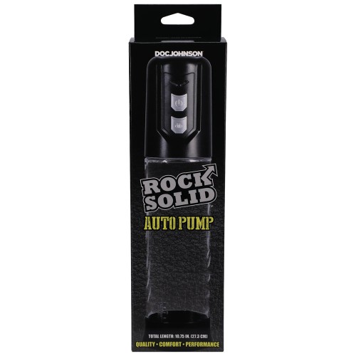 Auto Pump Rock Solid Negro/Clear