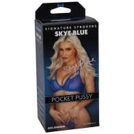 Skye Blue Signature Stroker in ULTRASKYN