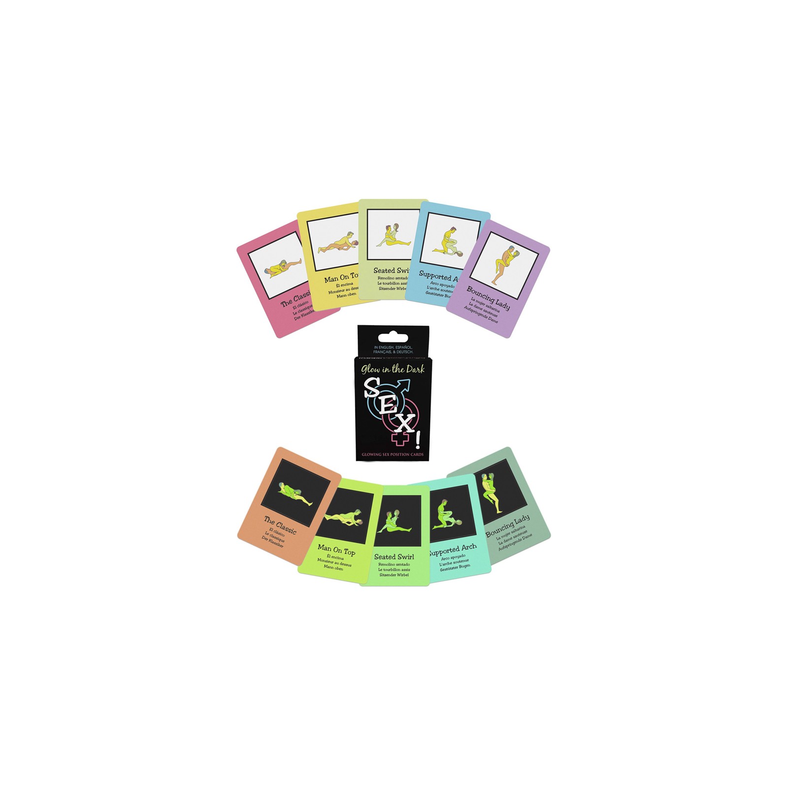 Juego de Cartas Glow-in-the-Dark Sex