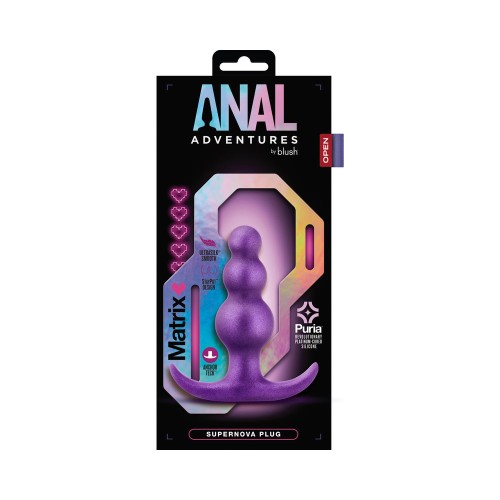 Anal Adventures Matrix Supernova Plug Galactic Purple