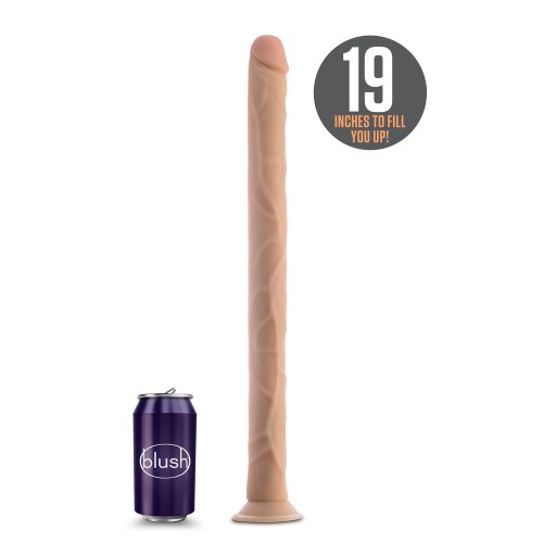 Dildo Beige Realista Dr. Skin de 19 in.