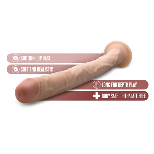 Dr. Skin 19 in. Realistic Dildo in Beige