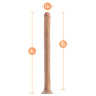 Dildo Beige Realista Dr. Skin de 19 in.