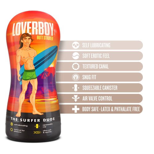 Loverboy The Surfer Dude Self-Lubricating Anal Stroker Beige