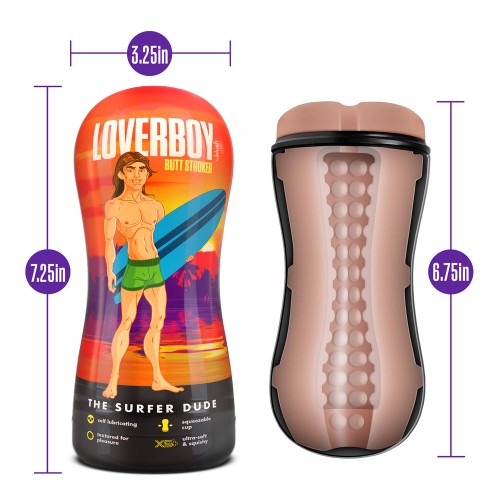 Loverboy The Surfer Dude Self-Lubricating Anal Stroker Beige