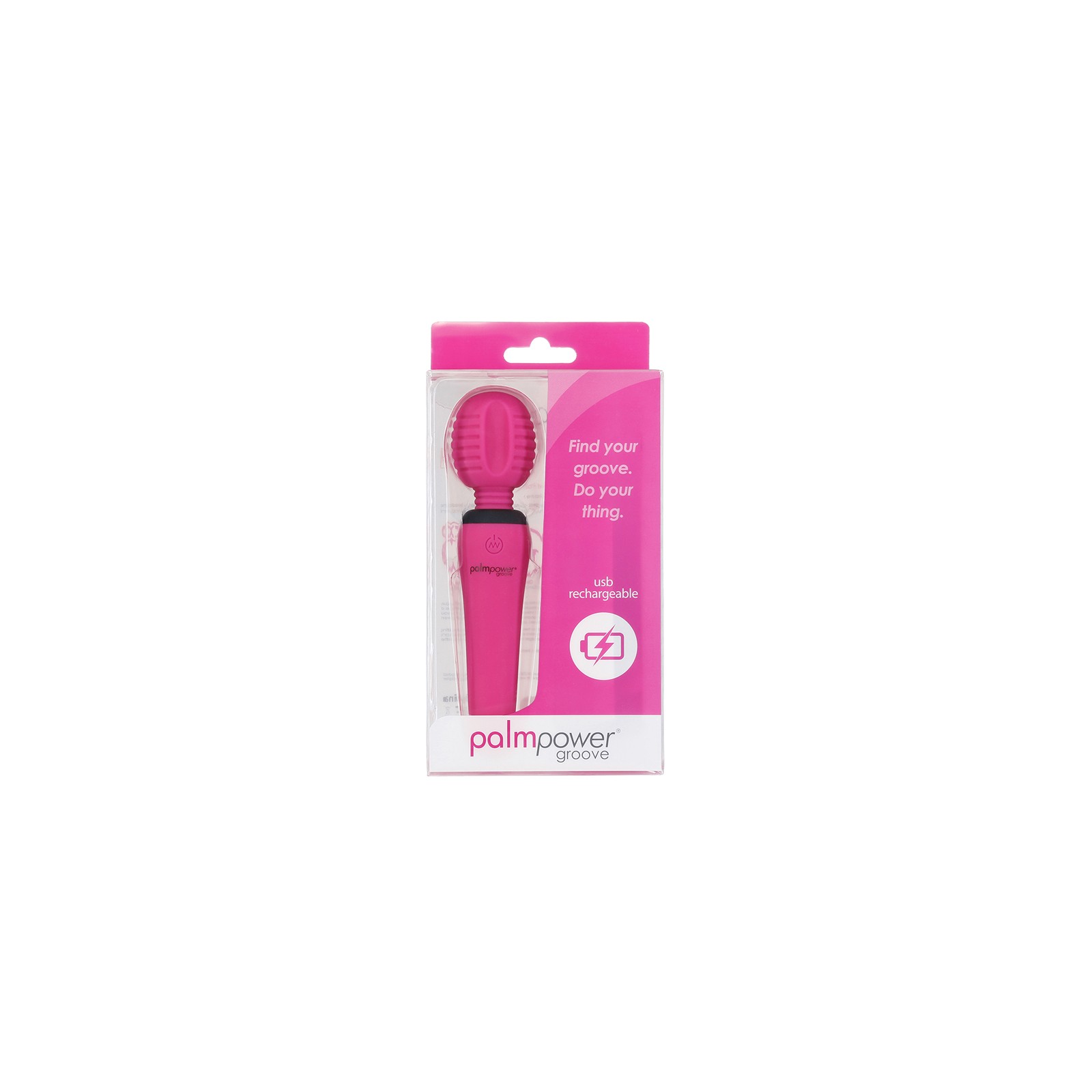 Masajeador Mini Wand PalmPower Groove Recargable