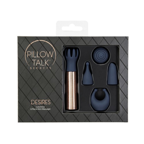 Set de 6 Piezas Pillow Talk Secrets Desires