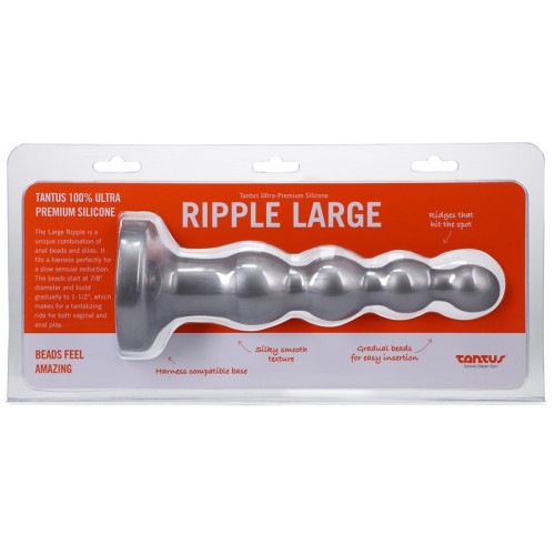 Tantus Ripple Grande Dildo de Perlas Anales de 8 in.