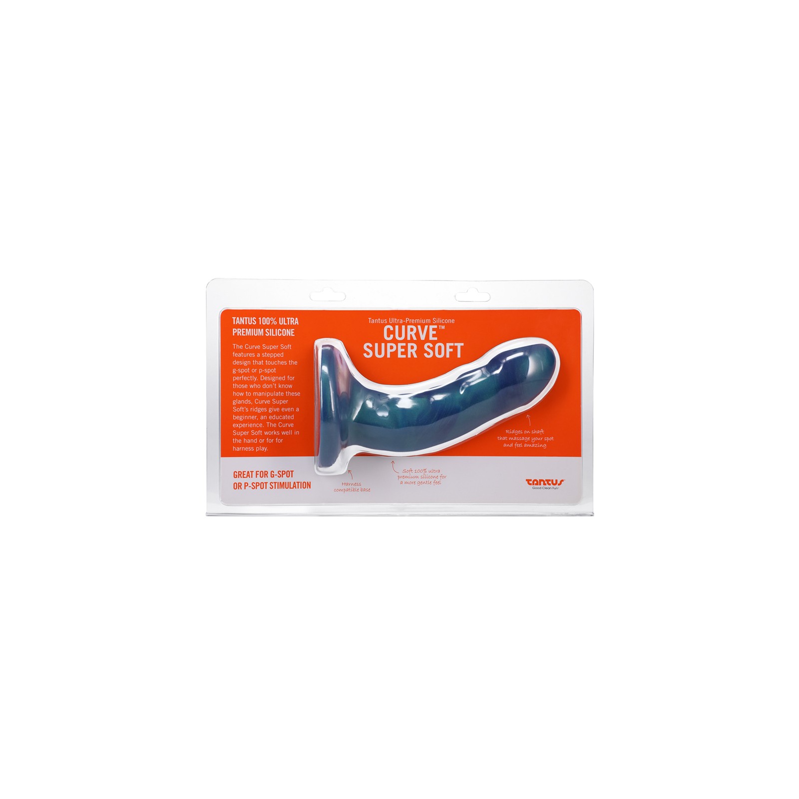 Tantus Curve 6.5 in. Soft Dildo