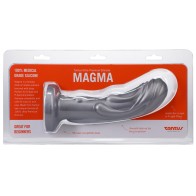 Dildo de Fantasía Tantus Magma 7 in. Medium-Firm Plata