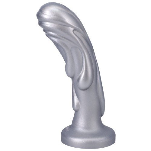 Dildo de Fantasía Tantus Magma 7 in. Medium-Firm Plata